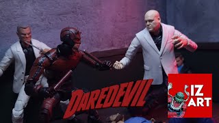 Daredevil Hallway Fight Stop Motion Short Daredevil vs Kingpin [upl. by Diane]