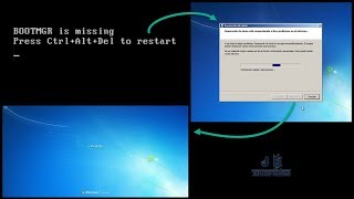 Solucionar el Error “BOOTMGR is missing” en Windows 7  Paso a Paso [upl. by Nerahs]