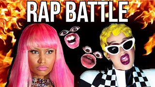 If Cardi B and Nicki Minaj had a Rap Battle [upl. by Aylward]