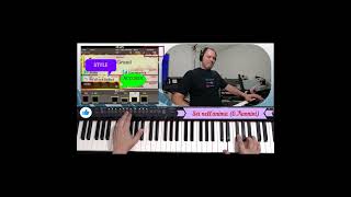 Sei nellanima  Style da usare tempo ed accordi giannimpiano stylekeyboardyamaha shorts [upl. by Mccartan]