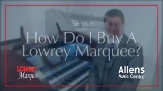 Lowrey Marquee EX5000  Demonstration DVD Part 4 [upl. by Noremac]