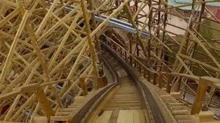 Wodan Timburcoaster POV Front Seat Roller Coaster OnRide Europa Park Germany GCI 2012 [upl. by Alag]