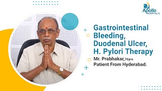 Gastrointestinal Bleeding with Bloody Vomittings treated with Endotherapy with Hemoclip Application [upl. by Arsuy]