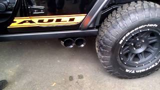 Jeep JK with 392 Hemi 64L V8 Reving [upl. by Stclair]