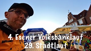 4 Esenser Volksbanklauf  29 Stadtlauf [upl. by Zedecrem]