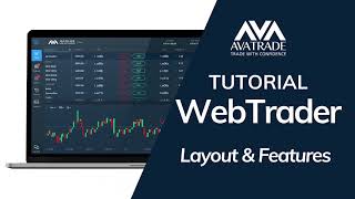 WebTrader Tutorial – Layout amp Features  AvaTrade [upl. by Cassandry]