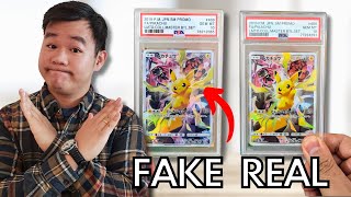 How To Spot amp Avoid Fake Graded Pokemon Cards [upl. by Eillit323]