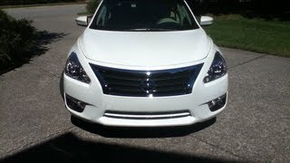 2013 Nissan Altima 35 SL Review Features Rev and InDepth Tour [upl. by Oiramat]