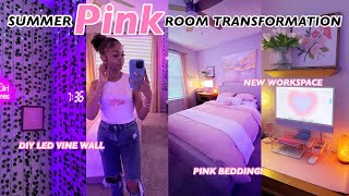 Extreme Room Makeover 2023  tiktok  pinterest inspired room transformation  decorate with me [upl. by Godart]