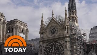 Peek inside Notre Dame Cathedral before the grand reopening [upl. by Onimod843]