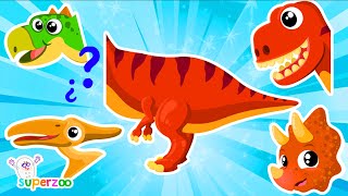 ¡NUEVO 🦖 Aprende sobre los Dinosaurios con Superzoo [upl. by Wendye]