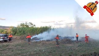 PROTEZIONE CIVILE Antincendio Boschivo AIB 2020 Helmet Cam Fire Fighting [upl. by Seiter]