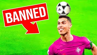 14 Football Tricks That Have Been BANNED From Football [upl. by Noicpesnoc934]