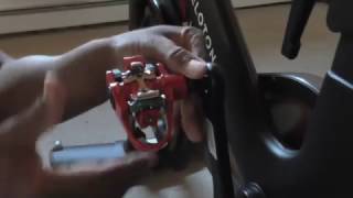 How to change the pedals on a Peloton bike [upl. by Mayhs]