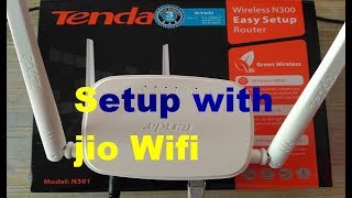 Tenda N301 Wireless Router Configuration  Tenda router ko wifi se kaise connect kare [upl. by Obnukotalo134]