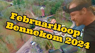 Februariloop Bennekom 2024  A 10km Running Match  Virtual Run  Treadmill Run [upl. by Arlette]