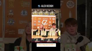 Alex Keogh CL23 Press conference [upl. by Crawford]