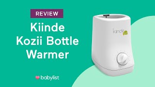 Kiinde Kozii Bottle Warmer  Babylist [upl. by Cayser]