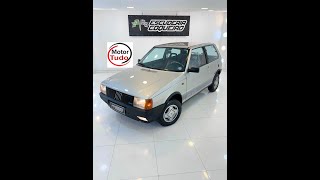 Fiat Uno 15R 1989 ficha técnica preço fotos consumo e desempenho [upl. by Erialb254]