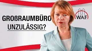 Ist die Versetzung eines BRMitgliedes in ein Großraumbüro eine Benachteiligung  Betriebsrat Video [upl. by Yelkcub]