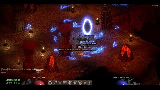 D2R Bnet Solo Sorceress Hell Speedrun 20240929 배틀넷 솔로 소서리스 헬 스피드런 40858 [upl. by Florio]