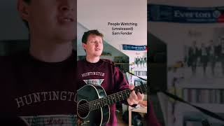 People Watching  Sam Fender cover acoustic music unreleased song samfender peoplewatching [upl. by Claudie]