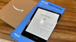 Kindle Paperwhite 11ª Signature Edition  Melhor que o Oasis Unboxing amp Primeiras Impressões [upl. by Nylirret971]