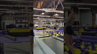 Stuntwoman vs gymnast… again [upl. by Dunn]