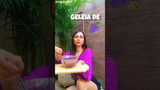 GELEIA DE UVA CASEIRA 🍇 SEM AÇÚCAR E SEM FOGÃO 💜 fy crudivorismo crudivora rawvegan vegano [upl. by Amikahs323]