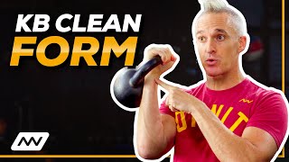 Expert Guide to the OneArm Kettlebell Clean  Shane Heins [upl. by Lienaj]