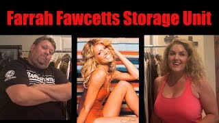 WOW We bought Farrah Fawcetts Storage Unit Wars Auction [upl. by Atteuqehs14]