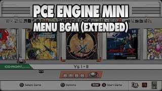 PC Engine Mini Menu BGM 10 minutes pcenginemini turbografx16mini [upl. by Asinla951]