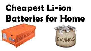 Cheap Lithium Solar Batteries for Home with Price [upl. by Annora]