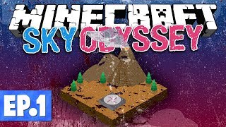 Minecraft FTB Sky Odyssey  A DIFFERENT KIND OF SKYBLOCK 1 Modded Questing Survival [upl. by Dnalra]