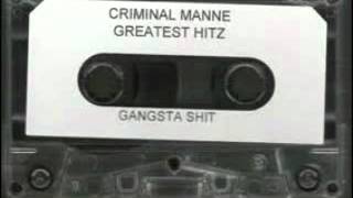 Criminal Manne  Playaz In the Game [upl. by Ylrevaw]