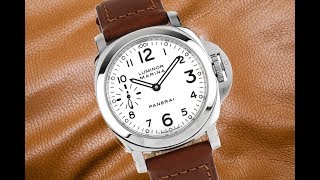 Review Panerai Luminor Marina PAM00113 [upl. by Ileak]