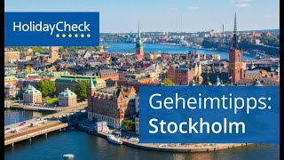 Geheimtipps für Stockholm  HOLIDAYCHECK [upl. by Chipman]