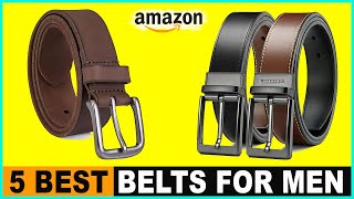 Top 5 Best Belts for Men [upl. by Nirrek]