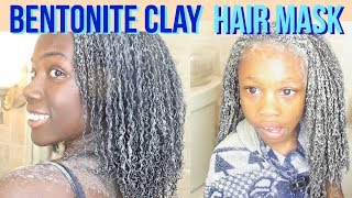 Bentonite Clay Natural Hair Mask  OhhNaaa [upl. by Diamante587]