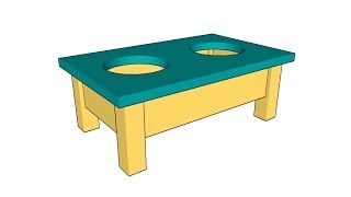 Dog bowl stand plans [upl. by Fitzsimmons7]