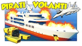 GTA 5 ITA  ATTACCO ALLO YACHT IN SOTTOMARINO E JET SUPERSONICO w Two Players One Console [upl. by Chlori287]