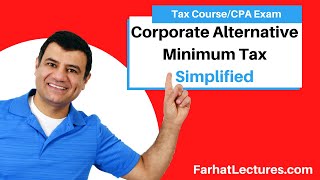 Corporate Alternative Minimum Tax  Corporate Income Tax  CPA REG [upl. by Llerahc768]