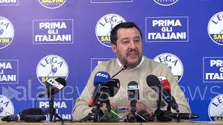 Referendum taglio parlamentari Salvini quotCon Sì parlamento delegittimatoquot [upl. by Faxun]