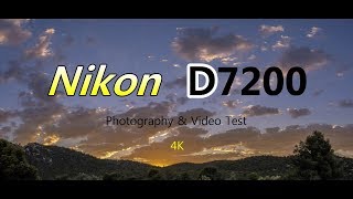 Nikon D7200 Test in 4K [upl. by Sevik42]