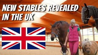 CHECK OUT THE NEW UK STABLES  Equestrian Horse Riding Stables Reveal  Horse Riding [upl. by Nitsa]