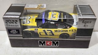 🇯🇵Akinori Ogatas 2022 13 Mooneyes MBM Motorsports Toyota Supra 164 NASCAR Xfinity Diecast Review [upl. by Nosyerg]