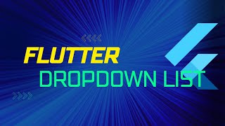 How to implement drop down list in flutter  DropdownButton  DropdownMenuItem  Flutter tutorial [upl. by Nemad]