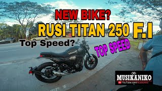 RUSI TITAN 250 FI  short review test drive [upl. by Toogood]