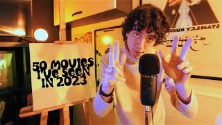 ASMR 50 MOVIES SEEN IN 2023 [upl. by Vezza534]