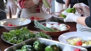 Enagron Ecotourism Village  Cooking Lessons in Crete [upl. by Torey]